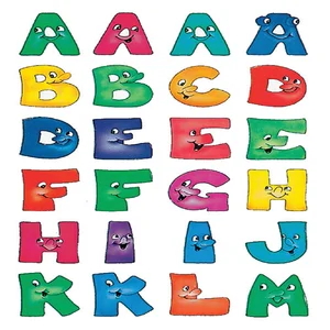 Etiket HERMA 4194 28mm letters a-z gezichten 48 st