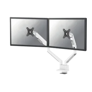 Monitorarm Neomounts NEXT Slim dual 17-32" wit