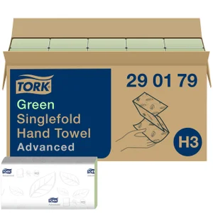 Handdoek Tork H3 Advanced singlefold 2-laags 248x2