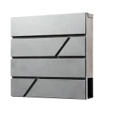 Brievenbus BRASQ PB200 Deluxe wand rvs