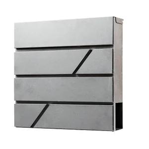 Brievenbus BRASQ PB200 Deluxe wand rvs