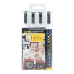 Krijtstift Securit SMA-510 schuin wit 2-6mm bliste