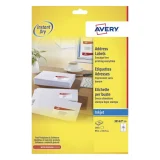 Etiket Avery J8162-10 99.1x33.9mm wit 160 stuks