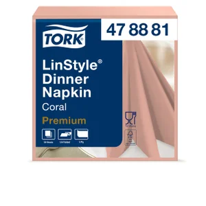 Dinerservet Tork Linstyle Premium 1/4 vouw 1-laags