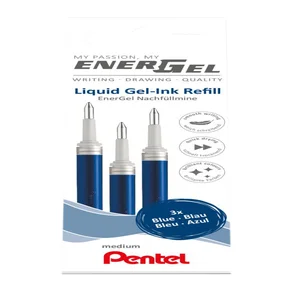 Gelschrijvervulling Pentel LR7 Energel medium blau