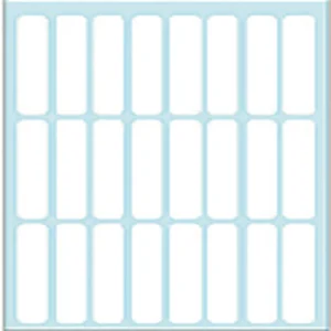 Etiket HERMA 3724 8x36mm wit 168 stuks