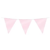 Party Flag Foil Baby Pink