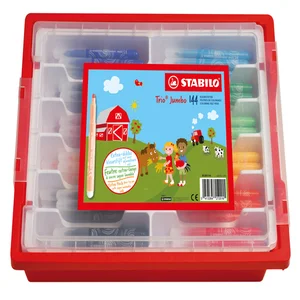 Viltstift STABILO Trio Jumbo 380 XL assorti classp