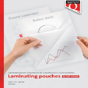 Lamineerhoes Quantore A5 154x216mm 2x125micron 100
