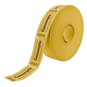Consumptiebon Combicraft 57x30mm 2-zijdig 2x1000 s