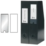 Etikethouder Djois 55x150mm zelfklevend transparant 6 stuks