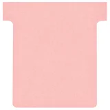 T-kaart Nobo nr.2 48mm roze 100 stuks