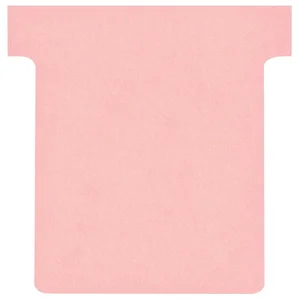 T-kaart Nobo nr.2 48mm roze 100 stuks