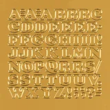 Etiket HERMA 4183 12mm letters A-Z goudfolie 50 stuks