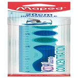 Liniaal Maped Kidy Learn Concentration 20 cm blauw