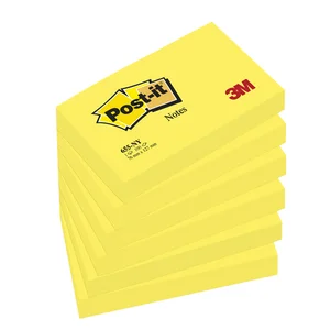 Memoblok Post-it 655 76x127mm 100 vel per blok neo