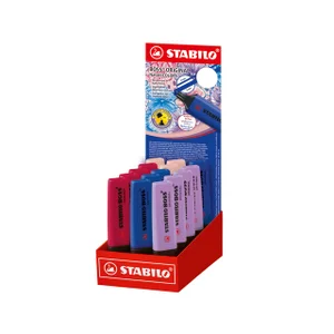 Markeerstift STABILO Boss Wildflower display klein