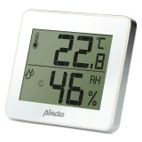 Thermometer hygrometer Alecto WS-55 wit - zilver