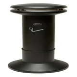 Asbak Rubbermaid Infinity XL staand zwart