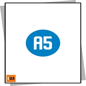 DULA Etiketten A5 1 sticker per vel 205x143mm 100 vel