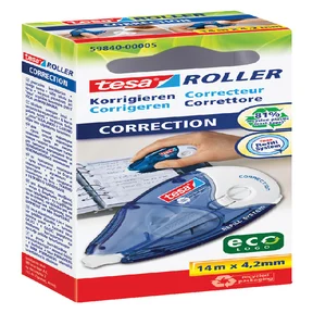 Correctietape tesa® ecoLogo® 4,2mmx14m navulbaar h
