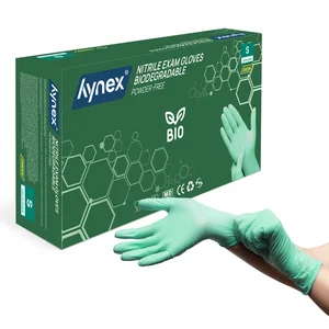 Handschoen Hynex nitril Bio S groen 3.5gr 100 stuk