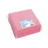 Werkdoek Cleaninq viscose 38x40cm roze 10 stuks