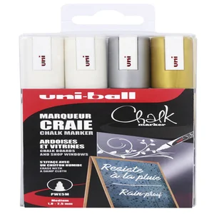 Krijtstift Uni-ball chalk rond 1.8-2.5mm assorti s