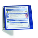 Wandelement Durable Vario Wall met 5-tassen blauw
