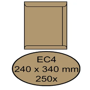 Envelop Quantore akte EC4 240x340mm bruinkraft 250