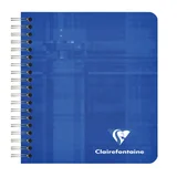 Notitieboek Clairefontaine A7+ 95x140 ruit 5x5 100blz 90gr assorti