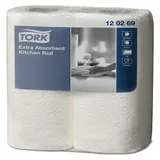 Keukenrol Tork Premium 2-laags 64 vel wit 120269
