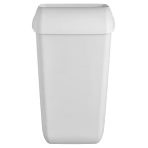 Afvalbak Quartzline open inworp 43 liter wit 44140
