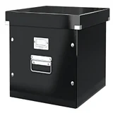 Hangmappenbox Leitz click & store WOW gerecycled karton 357x285x367mm zwart