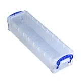 Opbergbox Really Useful 0.8 liter 355x100x40mm transparant wit