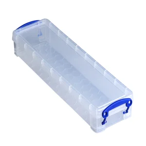 Opbergbox Really Useful 0.8 liter 355x100x40mm tra