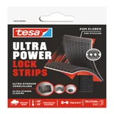 Klittenband tesa Ultra Power Lock Strips 50x25mm 2 strips zwart