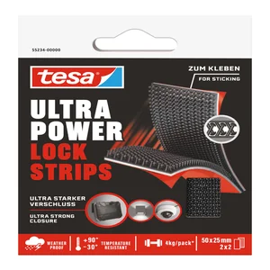 Klittenband tesa Ultra Power Lock Strips 50x25mm 2