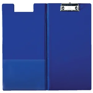 Klembordmap Esselte met kopklem PP A4 blauw