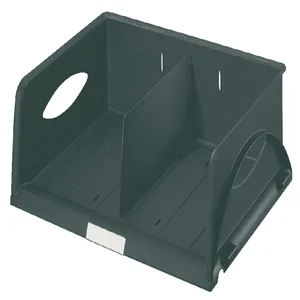 Brievenbak Leitz Sorty standaard A4 maxi dwars zw