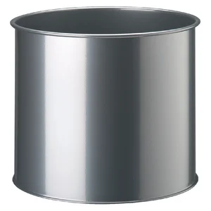 Papierbak Durable 3301-23 15 liter rond zilver
