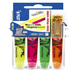 Markeerstift Pilot friXion assorti Set2Go à 4 stuk