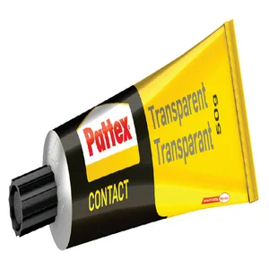 Contactlijm Pattex tube 50 gram op blister transpa
