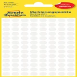 Etiket Avery 3175 rond 8mm wit 416 stuks