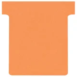 T-kaart Nobo nr.2 48mm oranje 100 stuks