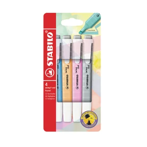 Markeerstift STABILO Swing cool 275/4 pastel assor