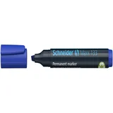 Permanent marker Schneider Maxx 133 schuin 1-4mm blauw