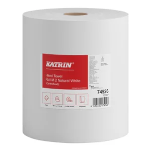 Poetspapier Katrin medium 2-laags 500 vel wit 7452