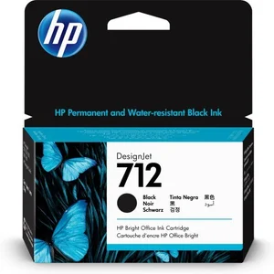 Inktcartridge HP 712 zwart 38ml