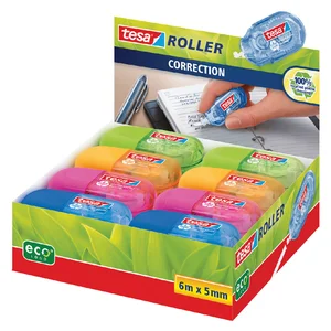 Correctietape tesa® ecoLogo® mini 5mmx6m doos à 16